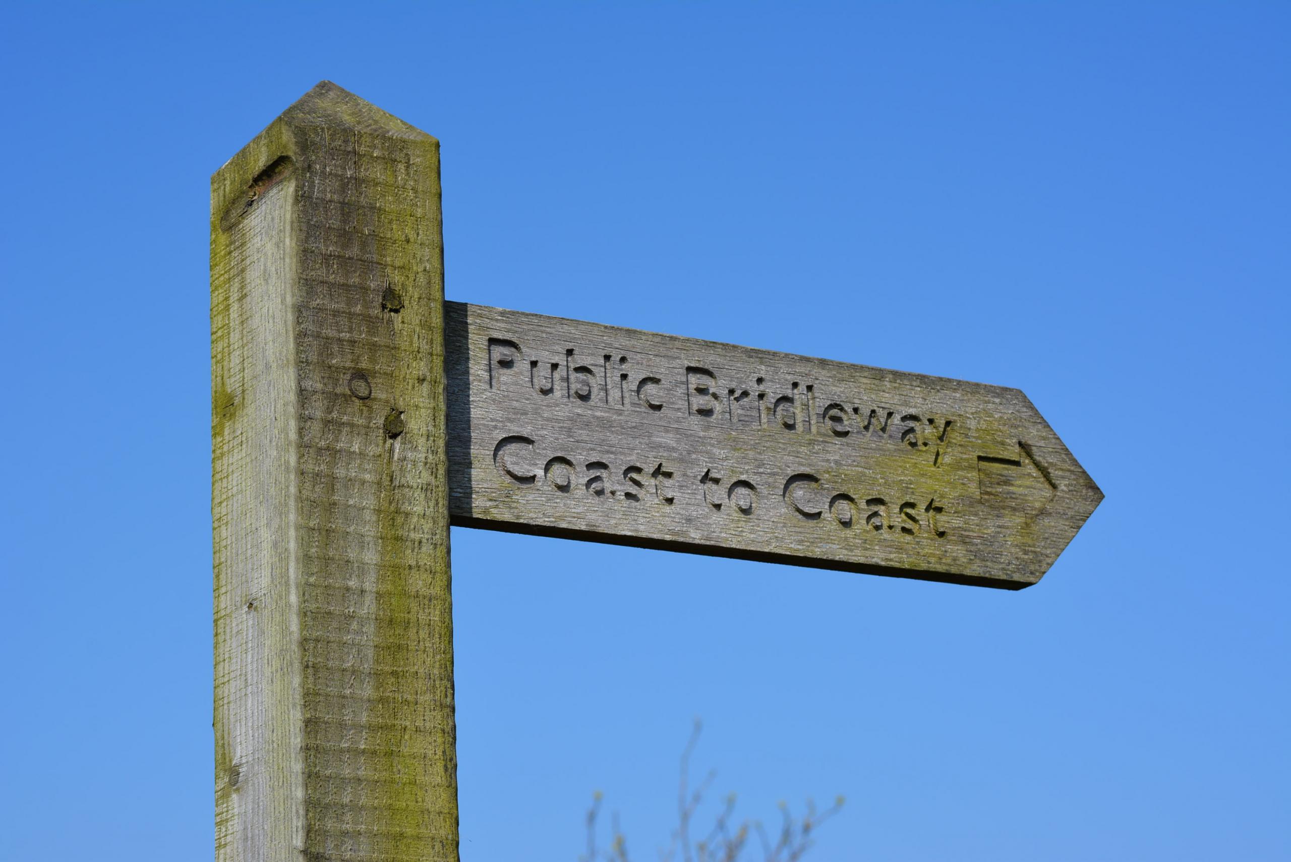 long distance walks UK coast to coast cycle