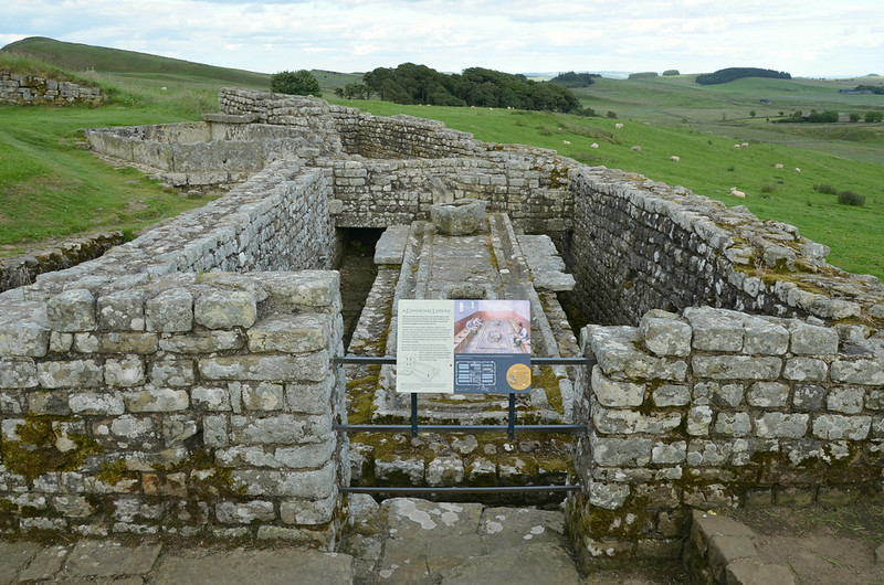 Hadrian wall walk - Housesteads Roman fort