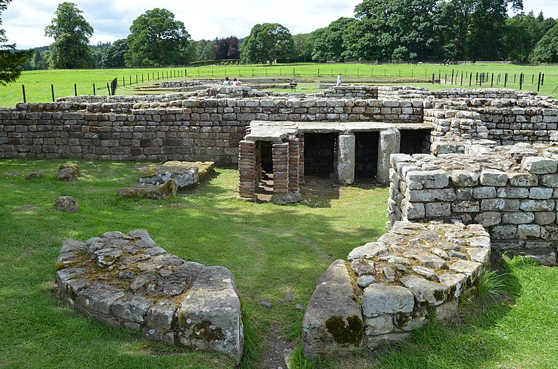 Hadrains wall walk - Chesters Roman fort