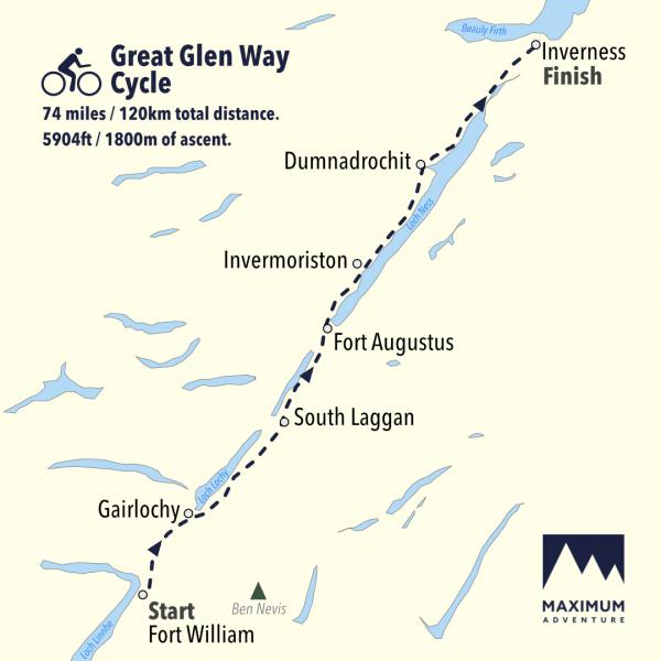 Great Glen Cycle Way | 3 Nights (Self-Guided) | Scotland