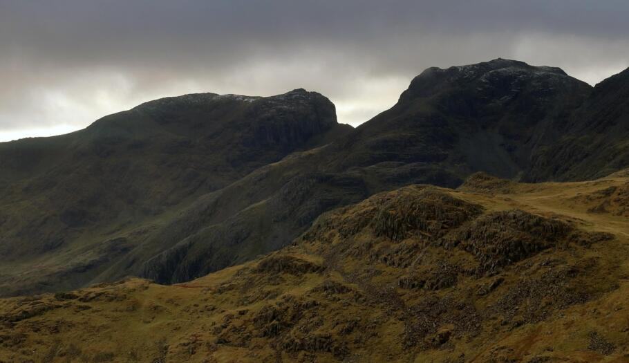 Scafell Pike in England’s Lake District.